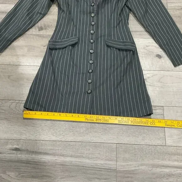 Alyn Paige pinstripe blazer dress size 5/6 - Picture 7 of 12